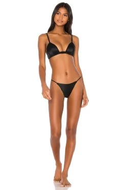 Fleur Du Mal LUXE CHEEKY アンダーウェア Black 9 Fleur Du Mal LUXE CHEEKY アンダーウェア Black -Fashion Women's Clothing Store FLER WI184 V4