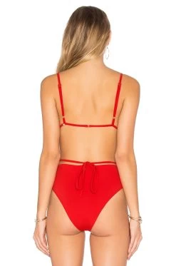 Mallorca Ring Triangle Top Ferrari Red 8 Mallorca Ring Triangle Top Ferrari Red -Fashion Women's Clothing Store FORL WX91 V3