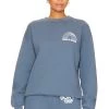 Rainbow Heavy Fleece Sweatshirt Worn Indigo 2 Rainbow Heavy Fleece Sweatshirt Worn Indigo -Fashion Women's Clothing Store FREA MK2W V1