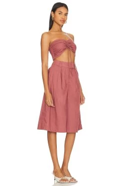 FREE PEOPLE X REVOLVE Minnie Set Cinnamon Brown -Fashion Women's Clothing Store FREE WD2582 V2