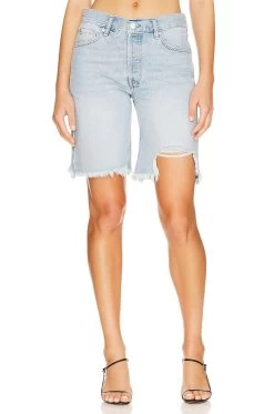 FREE PEOPLE Big Sur Coast Boyfriend Short Washed Away