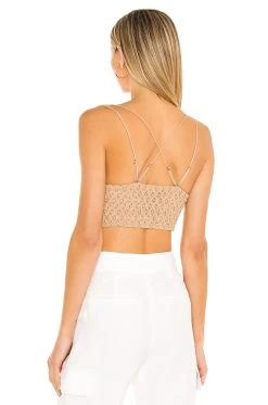 FREE PEOPLE Adella Bralette Nude -Fashion Women's Clothing Store FREE WI389 V3