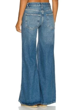 FREE PEOPLE Lovefool Low Rise Jean Blue Jade -Fashion Women's Clothing Store FREE WJ260 V3