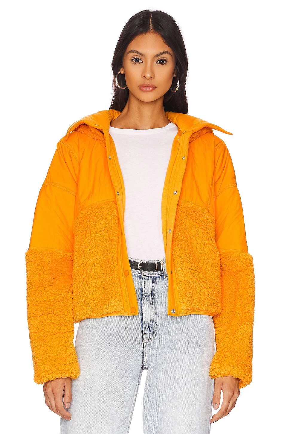 FREE PEOPLE X FP Movement Adventure Awaits Fleece Orangeade 3 FREE PEOPLE X FP Movement Adventure Awaits Fleece Orangeade
