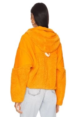 FREE PEOPLE X FP Movement Adventure Awaits Fleece Orangeade 11 FREE PEOPLE X FP Movement Adventure Awaits Fleece Orangeade -Fashion Women's Clothing Store FREE WO730 V4