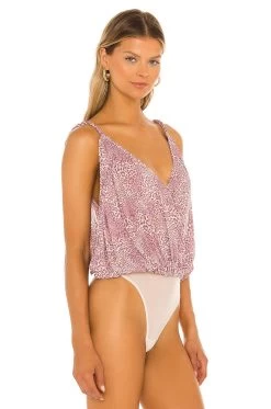 FREE PEOPLE SIREN SONG 바디수트 Mauve Combo 9 FREE PEOPLE SIREN SONG 바디수트 Mauve Combo -Fashion Women's Clothing Store FREE WS3407 V3