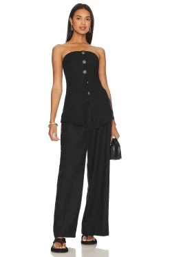 FREE PEOPLE Between Us Tube Top Black -Fashion Women's Clothing Store FREE WS4335 V4