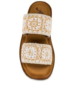 FREE PEOPLE Juliet Crochet Sandal Ivory Combo -Fashion Women's Clothing Store FREE WZ370 V4