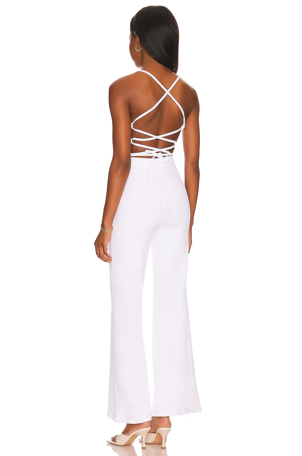 GOOD AMERICAN Vacay Jumpsuit White001 7 GOOD AMERICAN Vacay Jumpsuit White001 - Image 5
