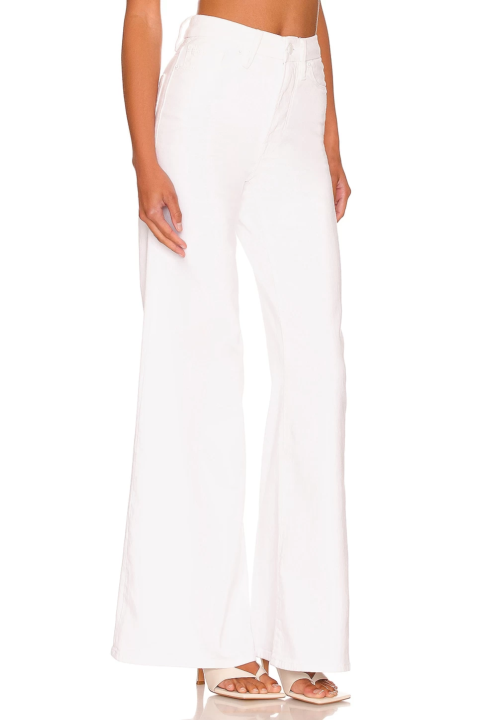 GOOD AMERICAN PIERNA ANCHA PALAZZO White001 5 GOOD AMERICAN PIERNA ANCHA PALAZZO White001 - Image 3