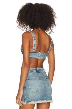 GOOD AMERICAN Denim Bra Indigo357 14 GOOD AMERICAN Denim Bra Indigo357 -Fashion Women's Clothing Store GAME WS58 V5