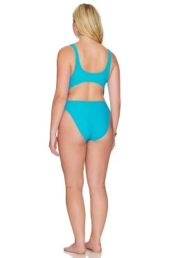 GOOD AMERICAN Monokini Atomic Blue001 -Fashion Women's Clothing Store GAME WX46 V6