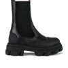 Ganni Mid Chelsea Boot Black -Fashion Women's Clothing Store GANR WZ95 V1