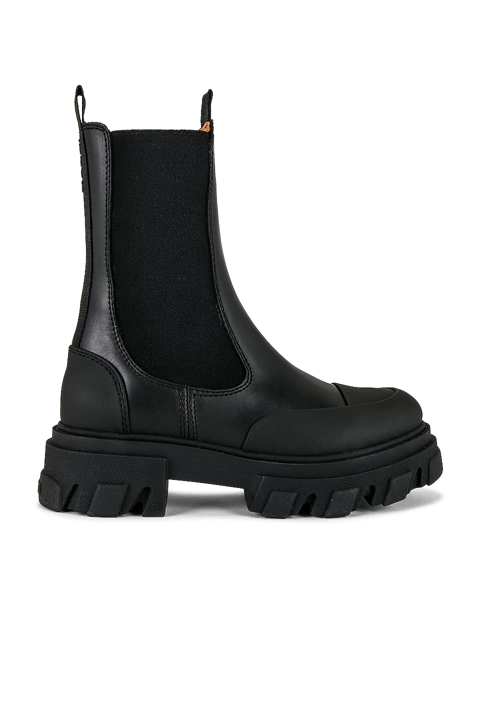 Ganni Mid Chelsea Boot Black 3 Ganni Mid Chelsea Boot Black