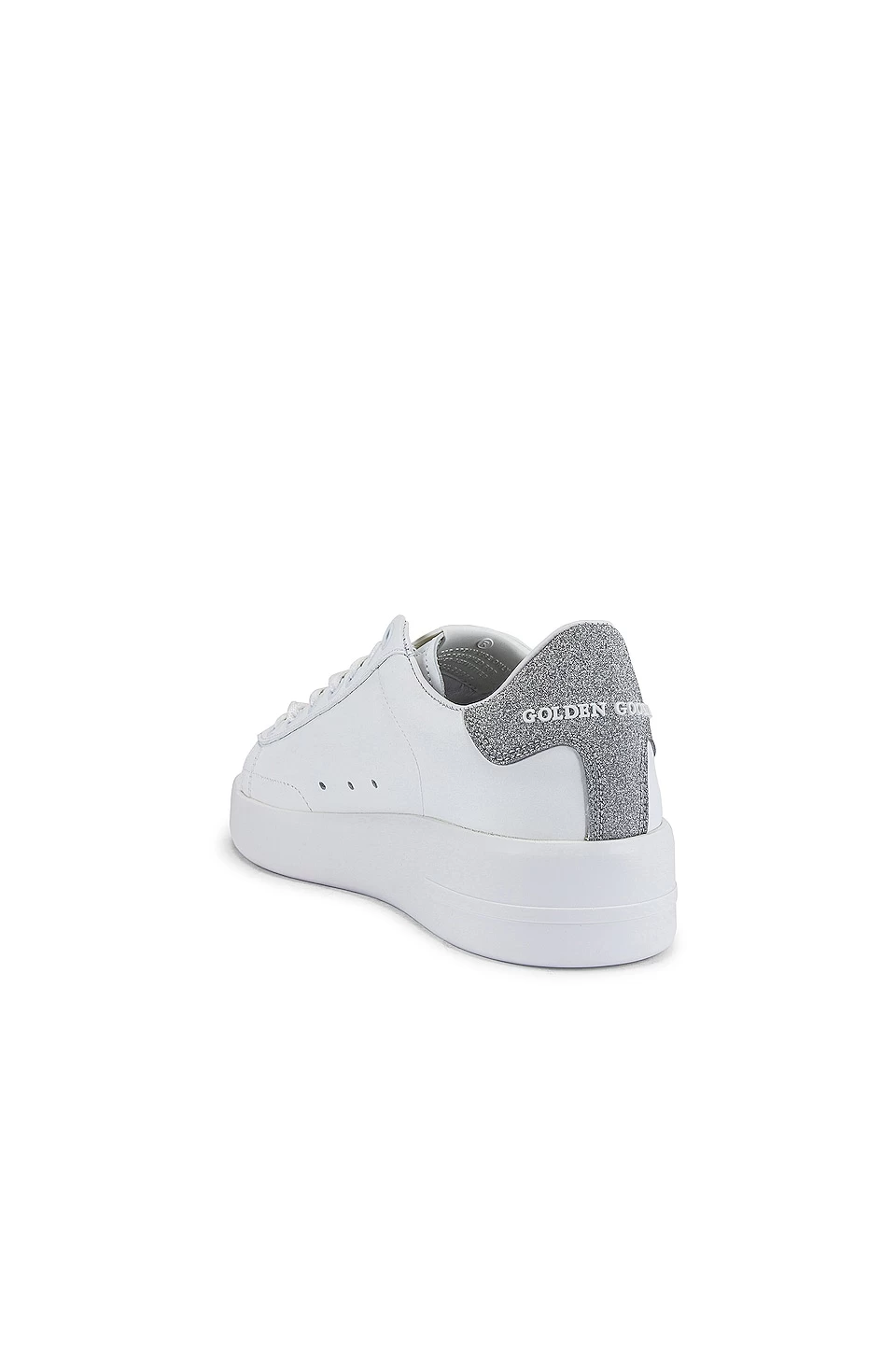 Golden Goose SNEAKERS PURE STAR White & Silver 5 Golden Goose SNEAKERS PURE STAR White & Silver - Image 3