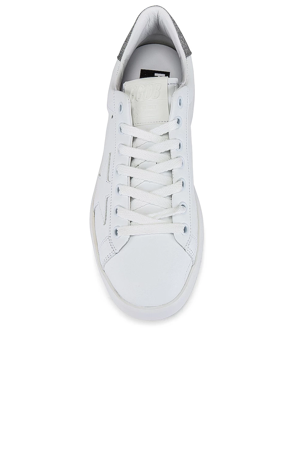 Golden Goose SNEAKERS PURE STAR White & Silver 6 Golden Goose SNEAKERS PURE STAR White & Silver - Image 4