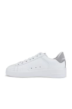 Golden Goose SNEAKERS PURE STAR White & Silver 12 Golden Goose SNEAKERS PURE STAR White & Silver -Fashion Women's Clothing Store GGOR WZ243 V5