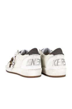 Golden Goose Ball Star Sneaker White, Beige, Brown, & Black Leopard -Fashion Women's Clothing Store GGOR WZ417 V3