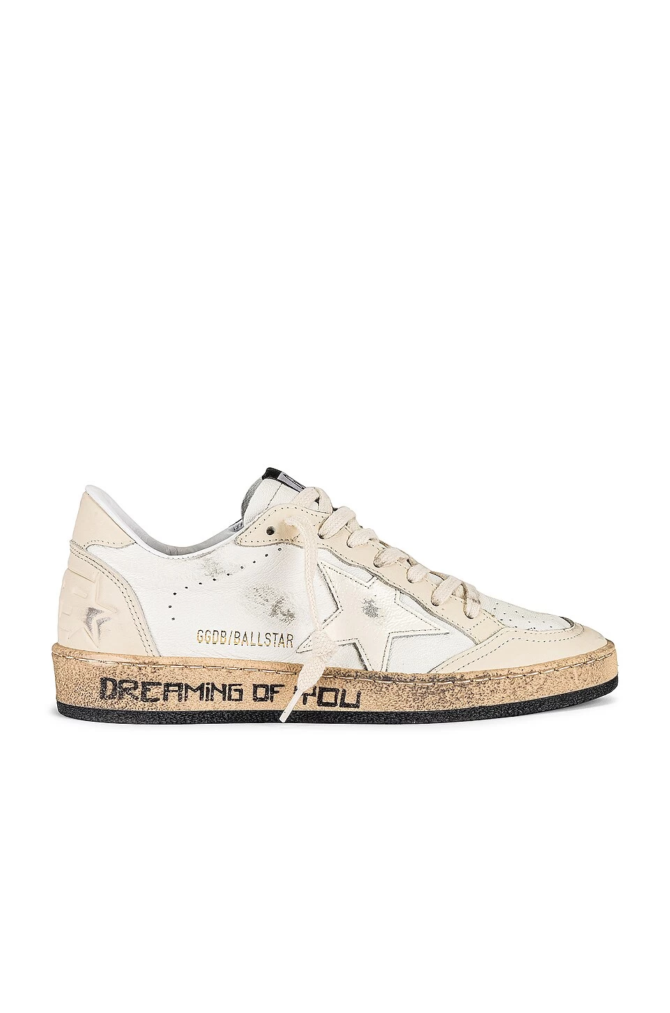 Golden Goose Ball Star Sneaker White, Cream, & Milk 3 Golden Goose Ball Star Sneaker White, Cream, & Milk