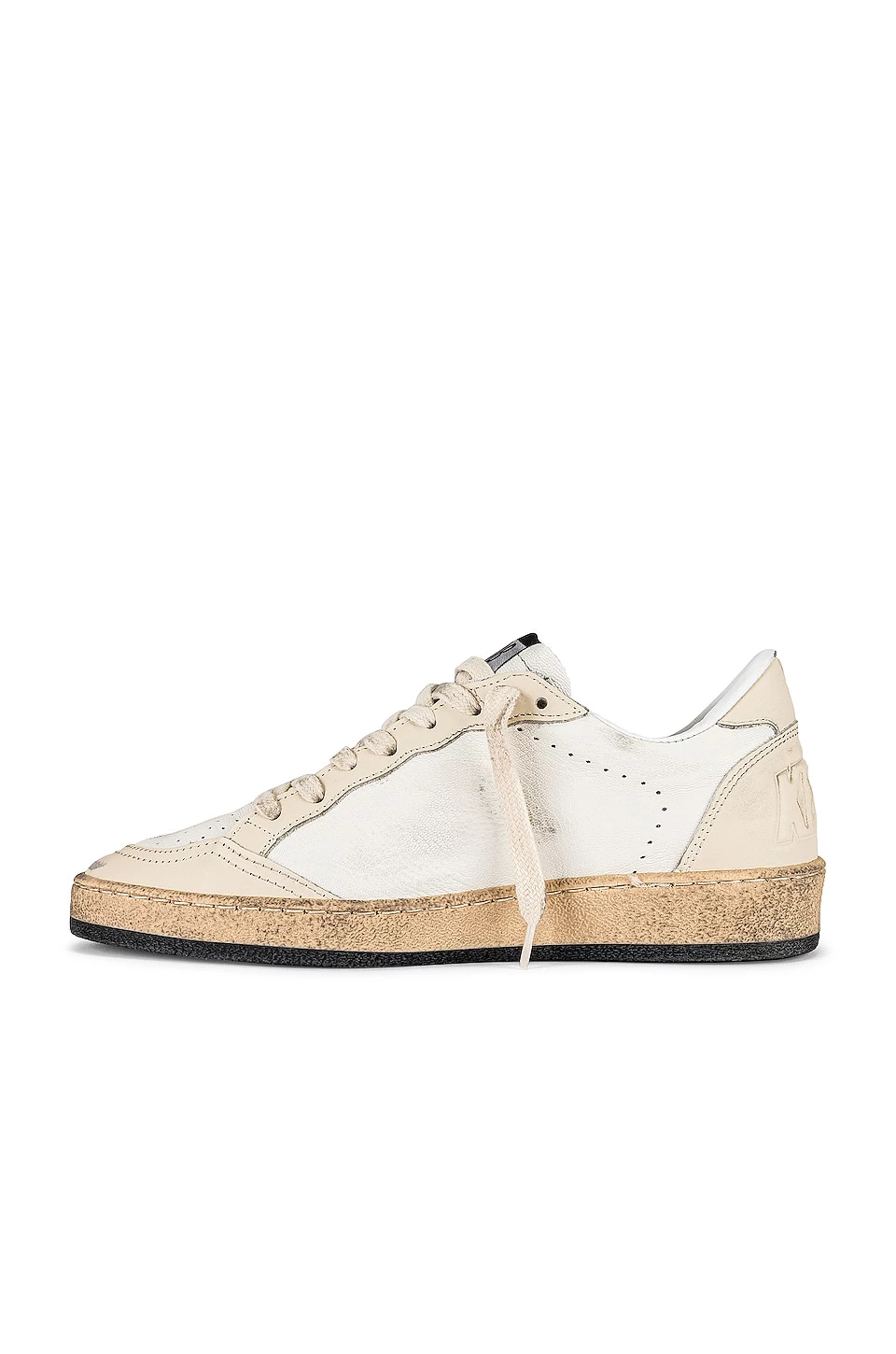 Golden Goose Ball Star Sneaker White, Cream, & Milk 7 Golden Goose Ball Star Sneaker White, Cream, & Milk - Image 5