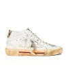 Golden Goose Mid Star Sneaker Cream, Ice, White, Platinum, & Beige Brown Leopard -Fashion Women's Clothing Store GGOR WZ463 V1
