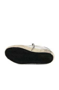 Golden Goose X REVOLVE Superstar Sneaker White, Silver & Black -Fashion Women's Clothing Store GGOR WZ470 V6