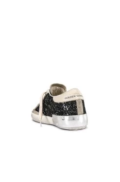 Golden Goose Super-Star Sneaker Black, Taupe, & Buttercream -Fashion Women's Clothing Store GGOR WZ536 V3
