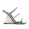 Giuseppe Zanotti Tutankamon 105 Mule Opal Argento 2 Giuseppe Zanotti Tutankamon 105 Mule Opal Argento -Fashion Women's Clothing Store GIZR WZ129 V1