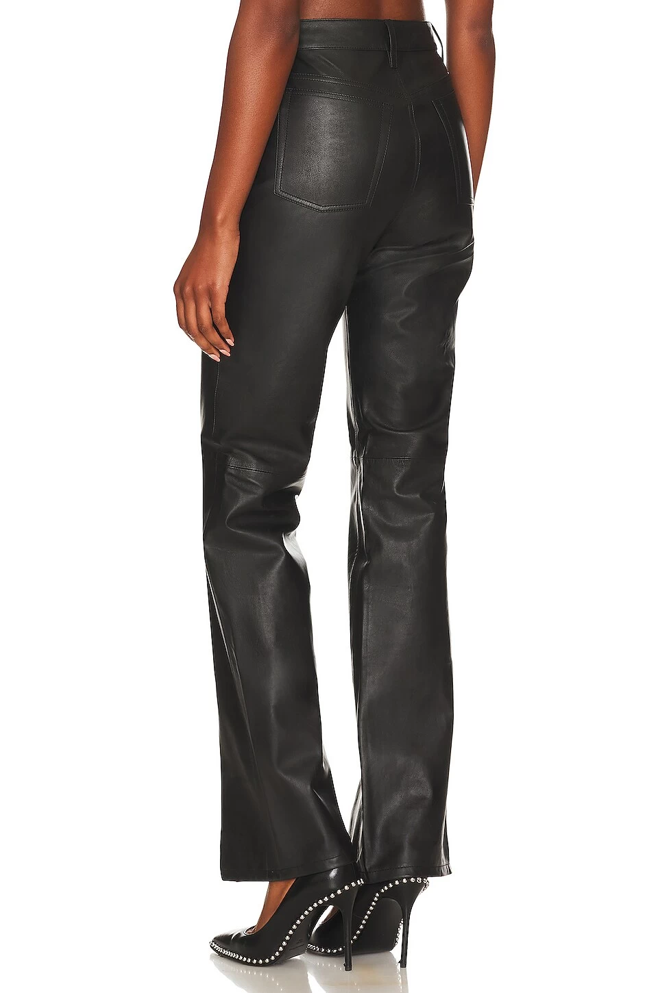 Hallie Slit Ankle Jean Black 5 Hallie Slit Ankle Jean Black - Image 3