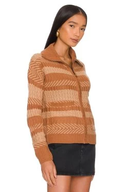 Helosie Cardigan Cinnamon -Fashion Women's Clothing Store HEAR WK165 V3