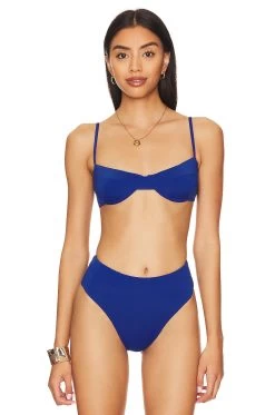 Vintage Bikini Top Igi Blue