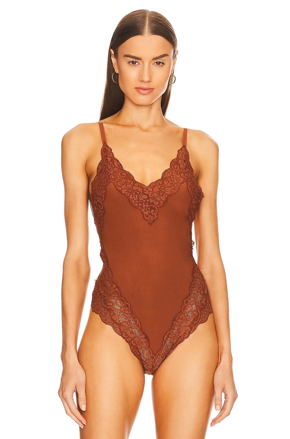 Back Off Bodysuit Milk Chocolate 4 Back Off Bodysuit Milk Chocolate - Image 2