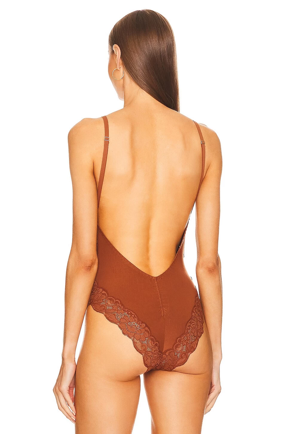 Back Off Bodysuit Milk Chocolate 6 Back Off Bodysuit Milk Chocolate - Image 4