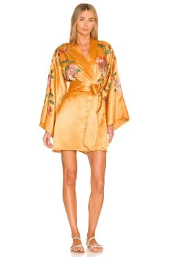 ROBE COURTE MIKA Inca Gold -Fashion Women's Clothing Store HOOF WD847 V1 1