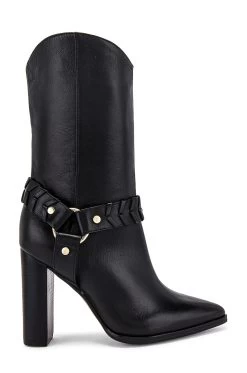 X REVOLVE Amelia Boot Black