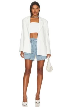 High Rise Utility Short Spring Indigo 9 High Rise Utility Short Spring Indigo -Fashion Women's Clothing Store HUDSON WF48 V4