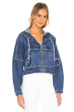 Sport Hoodie Jacket Mystic -Fashion Women's Clothing Store HUDSON WO37 V3