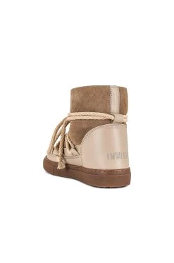 Inuikii Classic Bootie Beige -Fashion Women's Clothing Store IKKI WZ21 V3