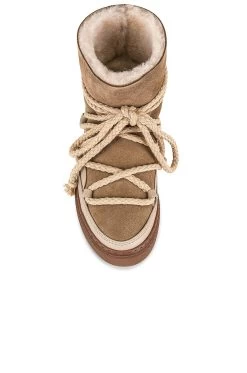 Inuikii Classic Bootie Beige -Fashion Women's Clothing Store IKKI WZ21 V4