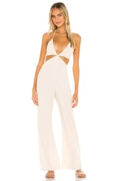 Blaire Halter Jumpsuit Opal