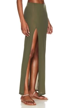 FALDA MAXI ROSETTA Passage -Fashion Women's Clothing Store INDA WQ151 V2