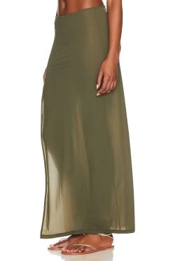 FALDA MAXI ROSETTA Passage -Fashion Women's Clothing Store INDA WQ151 V3