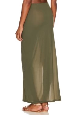 FALDA MAXI ROSETTA Passage -Fashion Women's Clothing Store INDA WQ151 V4