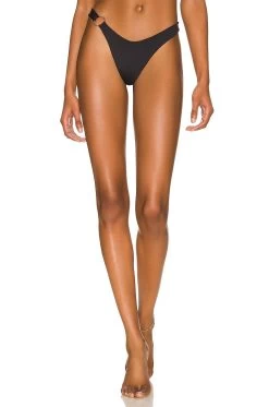 Olina Skimpy Bikini Bottom Black