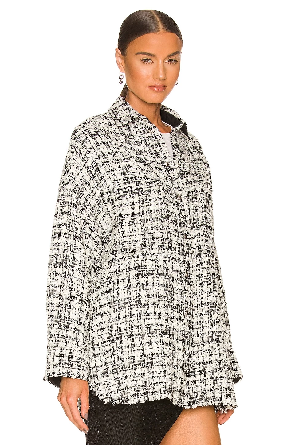 IRO Niso Jacket White & Black 5 IRO Niso Jacket White & Black - Image 3