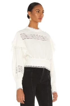 IRO Claw Blouse Ecru -Fashion Women's Clothing Store IRO WS258 V2