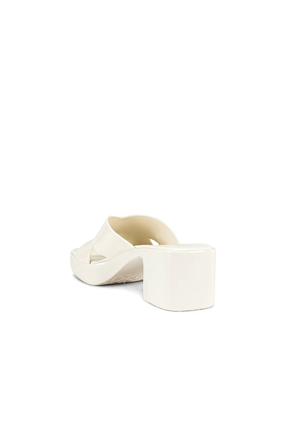 Jeffrey Campbell Bubblegum Mule Cream Shiny 5 Jeffrey Campbell Bubblegum Mule Cream Shiny - Image 3