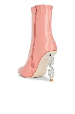 Jeffrey Campbell Mousai Heeled Bootie Dusty Pink Patent 9 Jeffrey Campbell Mousai Heeled Bootie Dusty Pink Patent -Fashion Women's Clothing Store JCAM WZ1441 V3