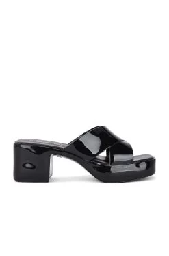 Jeffrey Campbell Bubblegum Mule Cream Shiny 19 Jeffrey Campbell Bubblegum Mule Cream Shiny -Fashion Women's Clothing Store JCAM WZ1569 V1