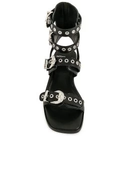 Jeffrey Campbell SANDALIA ECLECTA Black -Fashion Women's Clothing Store JCAM WZ1571 V4